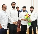 Nandamuri Balakrishna meets Revanth Reddy