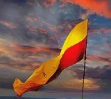 Miscreants torch Kannada flag during New Year’s Eve celebration, tension in K'taka dist