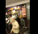 Hotel waiters beat up customers with sticks