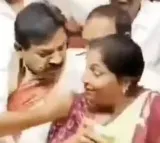 Telangana Congress MLA faces flak for inappropriate behaviour with woman