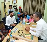 Nara Lokesh continues to meet various sector people in Mangalagiri constituency