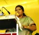 Peethala Sujatha extends solidarity towards Anganwadi workers