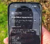 IPhone fell down from 16000 feets