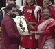Shami receives Arjuna award from president Droupadi Murmu