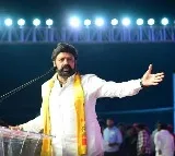 Balakrishna supports Municipal workers strike in Hindupur