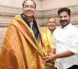 Micron CEO Sanjay Mehrotra meets Telangana CM