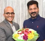 సీఎం రేవంత్ రెడ్డితో గూగుల్ వీపీ చంద్రశేఖర్ తోట భేటీ