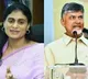 YS Sharmila went to Chandrababu residence