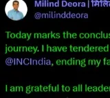 Milind Deora yet another Rahul's 'Young Brigade' member to quit Congress