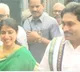 CM Jagan and YS Bharathi attends Sankranti celebrations in Tadepalli