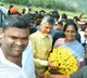 Chandrababu and Nara Lokesh arrives Naravaripalle