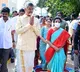 Chandrababu and Lokesh attends various programs in their village