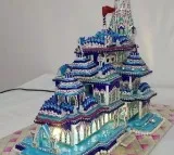 Kashi craftsman creates Ram Temple's replica with gold, silver and diamonds