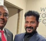 CM Revanth Reddy as busy in Davos for Investors summit