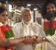 PM hands garlands to couple stars witness the union in Kerala