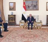 Egypt's President warns against military escalation in Middle East