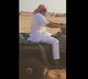 Malla Reddy riding in desert bike in Dubai sands