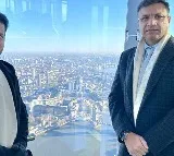 CM Revanth Reddy and MIM MLA Akbaruddin meet in London