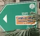 Ayodhya Marg poster put on Babar Road signage by Hindu Sena activists