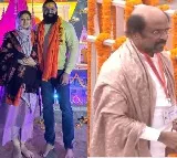 Rishab Shetty, Rajinikanth reach Ayodhya for Pran Pratishtha of Ram Mandir