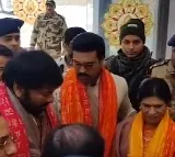 Chiranjeevi and Ram Charan arrived Ayodhya