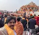 Pawan Kalyan selfie at Ayodhya Ram Mandir