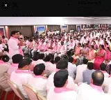 KTR review with nalgonda lok sabha party leaders
