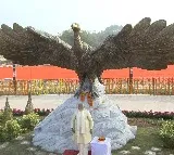 PM Modi unveils Jatayu statue in Ram Janmbhoomi complex in Ayodhya