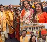 Dipika Chikhlia shares unseen snaps with Kangana, Anupam Kher, Nitish Bharadwaj from Ram Temple