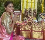 Shriya Saran wears her wedding saree to celebrate Pran Pratishtha of Ram Mandir