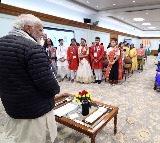 PM Modi interacts with PMRBP awardees
