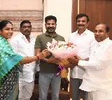 Four BRS MLAs meet Revanth Reddy