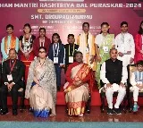 PM Rashtriya Bala Puraskar to a Telangana girl who is showing talent in Kuchipudi dance