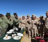 Chinese soldiers chant Jai Shri Ram