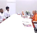 'HanuMan' team meets UP CM Yogi Adityanath