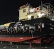 Navy's ammunition cum torpedo cum missile barge - LSAM 19 launched