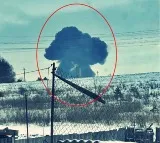 Russian plane shot down by Ukraine's armed forces killing over 70