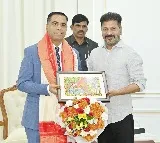 Photos: Bangladesh Deputy High Commissioner Shelley Salehin Meets with CM Revanth Reddy at TS Secretariat