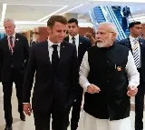 French Prez Macron in Jaipur today, to take tour of heritage sites with PM Modi