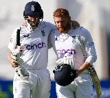 1st Test: Bairstow, Root keep England steady at lunch after losing quick wickets