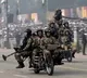 Women display motorcycle daredevil stunts at R-Day parade