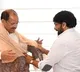 M   Venkaiah naidu and megastar Chiranjeevi meets and wished each other as they got Padmavibhushan