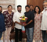 Tollywood bigwigs met CM Revanth Reddy