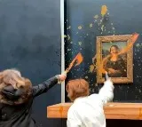 Soup attack on Mona Lisa painting in Paris
