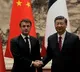 Xi Jinping offers Macron break new world