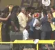 Security personnel saves Chandrababu from slippery