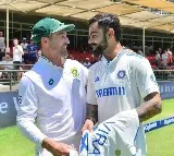 Dean Elgar reveals Virat Kohli spat on him