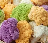 Cauliflowers will now come in shades of purple, yellow, green