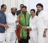 R Krishnaiah met Chief Minister Revanth Reddy at the Secretariat