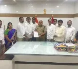 BRS leaders complaint to DGP on Congress leaders